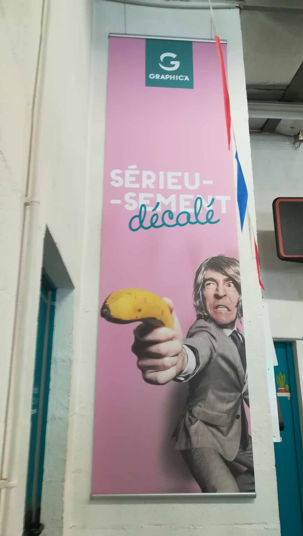 PLV roll up nantes bouguenais communicatio publicité événementiel